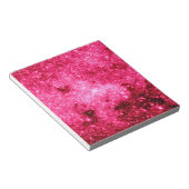 Heet Roze Sterren Notitieblok (Schuin)