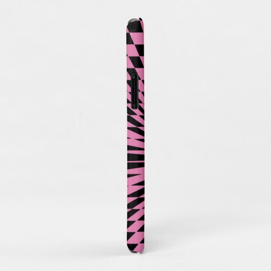 Heet Roze Stralen Custom Sun Graphic Case-Mate iPhone Case (Achterkant/rechts)