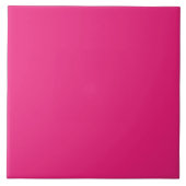 Heet Roze Tegeldecor | Krachtig Modern Accent Tegeltje (Voorkant)