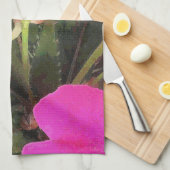 Heet Roze Theedoek (Quarter Fold)
