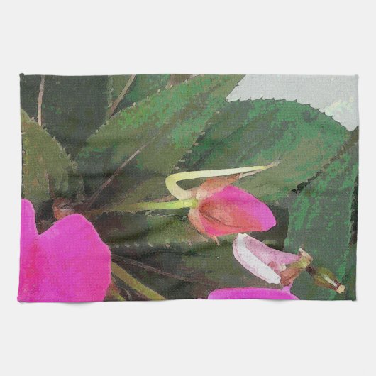 Heet Roze Theedoek (Horizontaal)