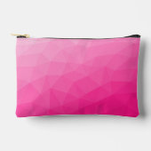 Heet roze verloop geometrisch mesh patroon etui (Voorkant)