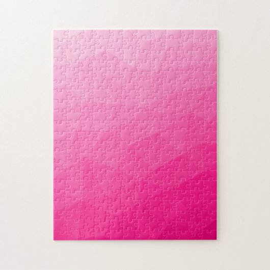 Heet roze verloop geometrisch mesh patroon legpuzzel (Verticaal)