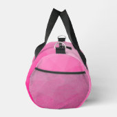 Heet roze verloop geometrisch mesh patroon Monogra Plunjezak (Rechts)
