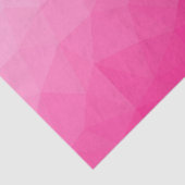 Heet roze verloop geometrisch meshpatroon tissuepapier (Detail)