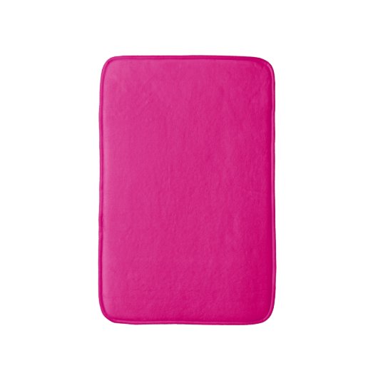 Heet Roze Waterverf Girly Theme Badmat (Voorkant Verticaal)