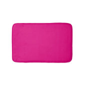 Heet Roze Waterverf Girly Theme Badmat (Voorkant)