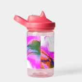 Heet roze waterverven waterfles (Rechts)