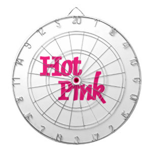 Heet Roze wit dartboard Dartbord