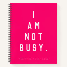 Heet roze witte niet drukke typografie naam