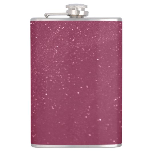 Heet Roze Zand Heupfles (Voorkant)