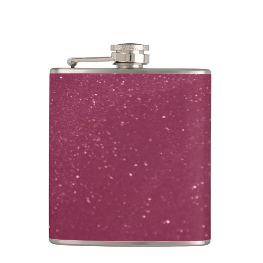Heet Roze Zand Heupfles (Voorkant)