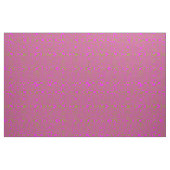 Heet Roze Zigzag Leopard Print Patroon Fabric Stof (Yard (91,4 cm))