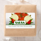 Heet Salsa PReservebliketiket Etiket (Insitu)