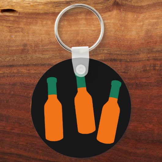 Heet sausflessen sleutelhanger (Voorkant)