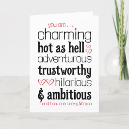 Heet Sexy Flirty Love Apology Valentijns Kaarten