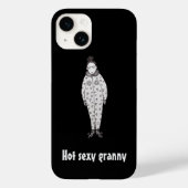 Heet sexy oma Case-Mate iPhone case (Achterkant)