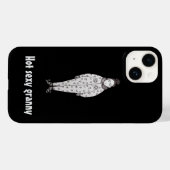 Heet sexy oma Case-Mate iPhone case (Achterkant (horizontaal))
