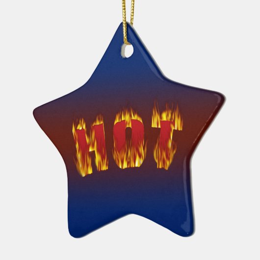 Heet Sign Ceramic Ornament (Links)