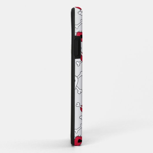 Heet Skulls and Crossbones Doodles iPhone5 Hoesje (Achterkant/rechts)