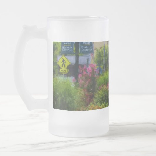 Heet Springs Roundabout Painterly Frosted Glass Be Matglas Bierpul (Links)