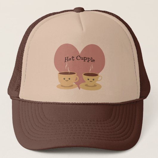 Heet stel! trucker pet (Voorkant)