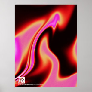 Heet Sunset Gradient poster