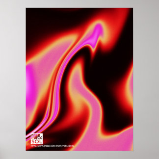 Heet Sunset Gradient poster