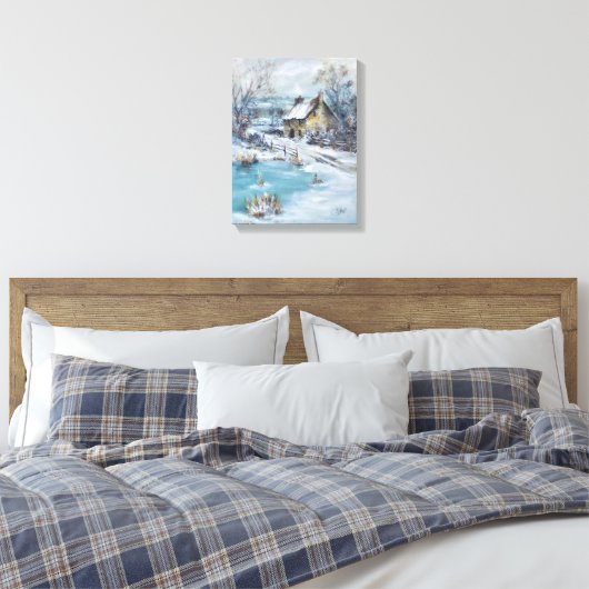 "Heet Thee" Canvas Afdruk (Insitu (Slaapkamer))