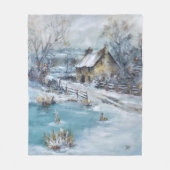"Heet Thee" Fleece Deken (Voorkant)