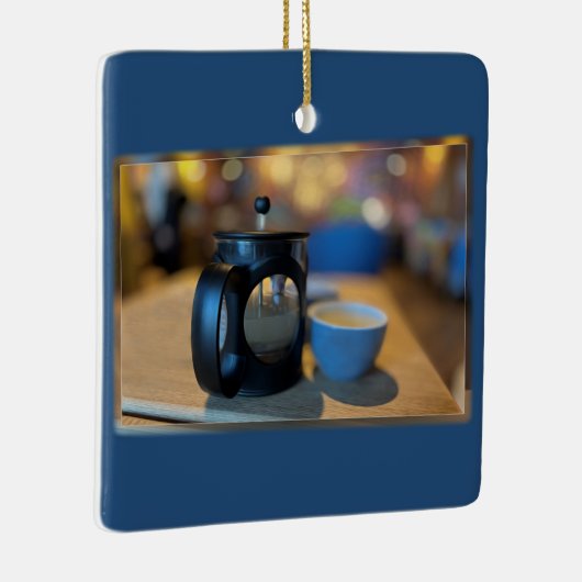 Heet thee keramisch ornament (Rechts)