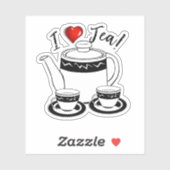 Heet Theemaand Sticker (Vel)