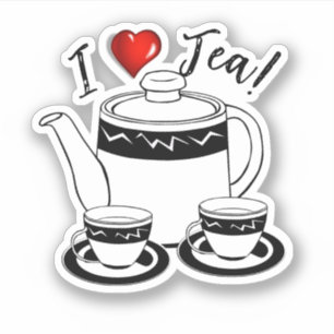 Heet Theemaand Sticker