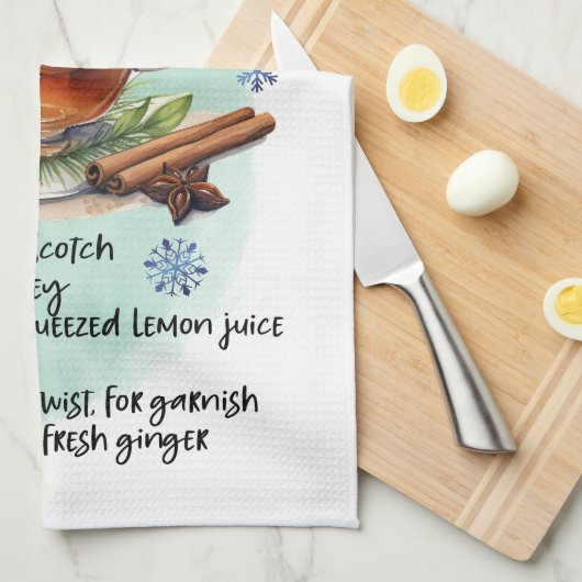 Heet Toddy Recept Koken Essentieel Theedoek (Quarter Fold)