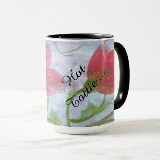 Heet Tottie Floral Mok (Voorkant rechts)