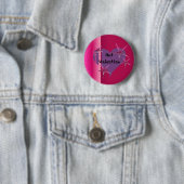 Heet Valentijnsdag Ronde Button 5,7 Cm (In situ)