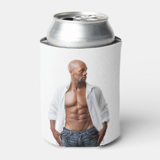 Heet Vent Nice Pecs Spierbundel Abs Strand Zonder  Blikjeskoeler (Blikje Voorkant)