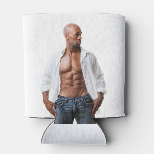 Heet Vent Nice Pecs Spierbundel Abs Strand Zonder  Blikjeskoeler (Achterkant)