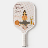 Heet verkopende wandkunst – betaalbaar en stijlvol pickleball paddle (Voorkant)