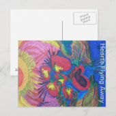 Heet vliegend briefkaart (Voorkant / Achterkant)