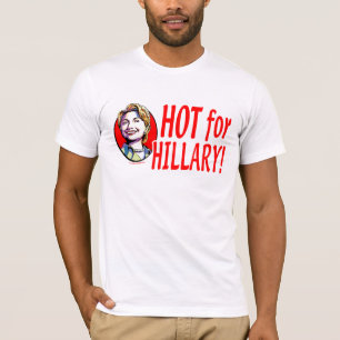 Heet voor Hillary! Shirt