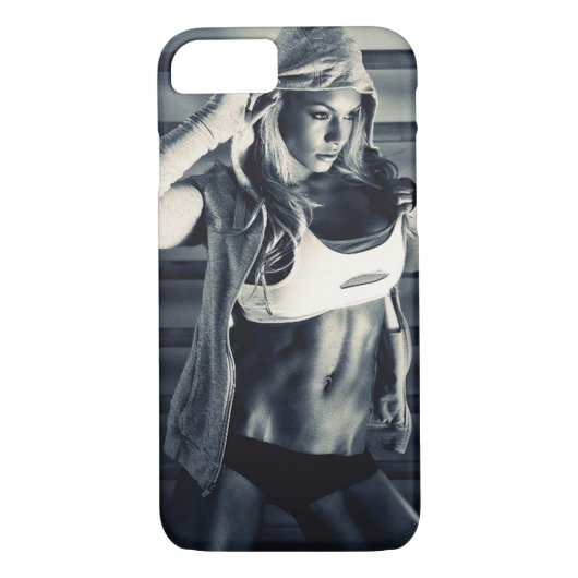Heet Vrouw Fitness Meisje Case-Mate iPhone Case (Achterkant)