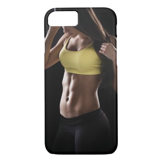 Heet Vrouw Fitness Meisje Case-Mate iPhone Case (Achterkant)