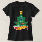 Heet Wheels Hot Wheels-kerstboom T-shirt (Design voorkant)