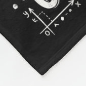 Heet wiskunde docent stal mijn rekenmachine school fleece deken (Hoek)