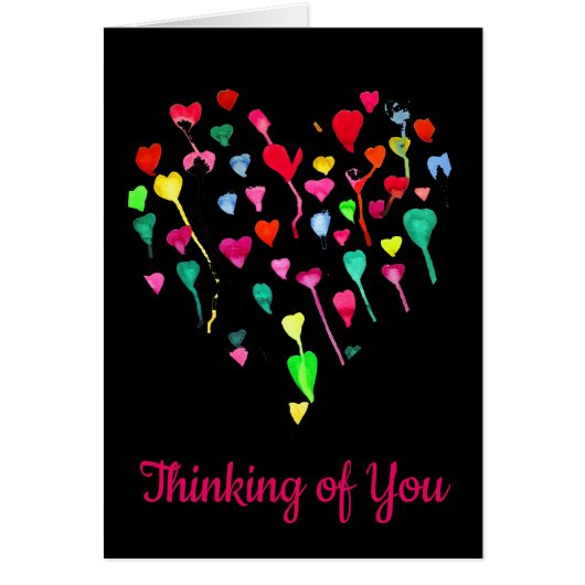 Heet witte kleurrijke regenbooghartkunst (Voorkant)