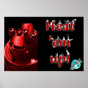 Heet ze op poster