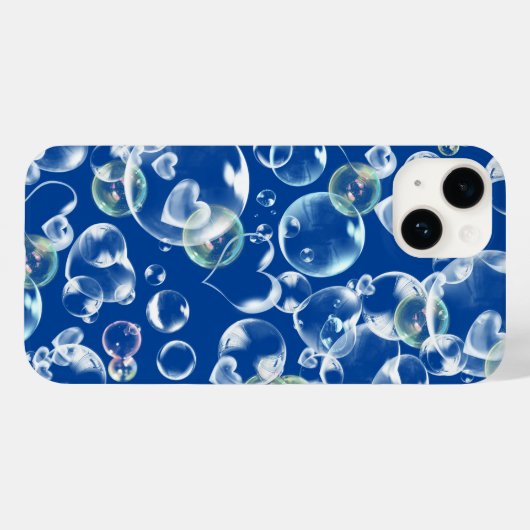 Heet zeep Bubbles Case-Mate iPhone Case (Achterkant (horizontaal))