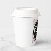 Heetcaca heeft hier kerstfeest gehad papieren bekers (Rechts)