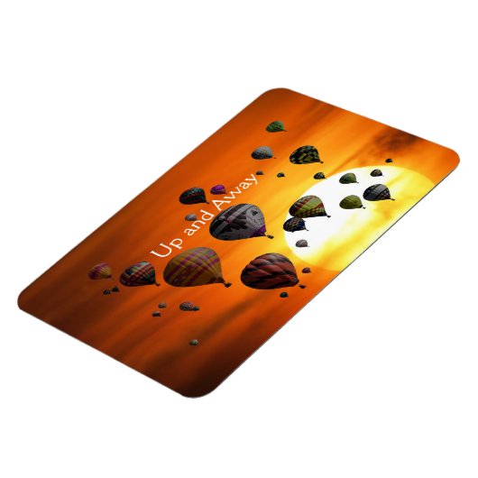 Heetluchtballonnen met vliegmagneten magneet (Linkerzijde)